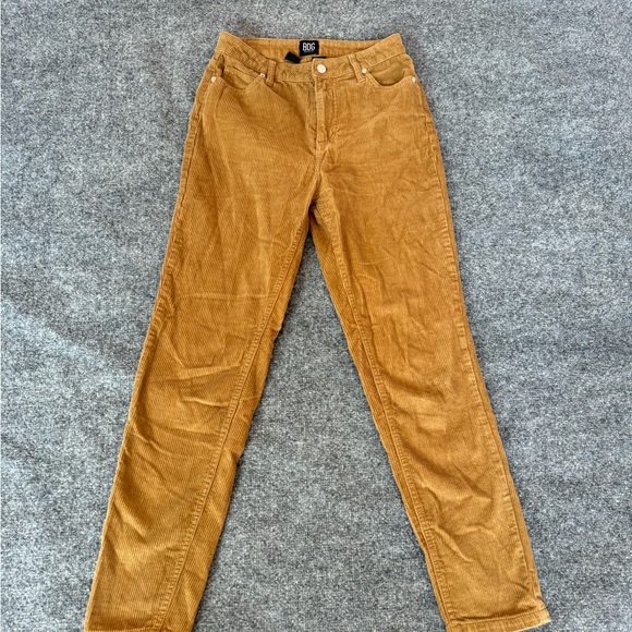 BDG Women's Corduroy Pants Mom High Rise Size 25 Khaki Tan Academia Preppy Urban - Picture 3 of 16